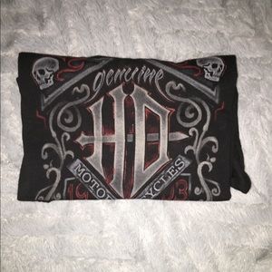 Harley Davidson v-neck shirt!